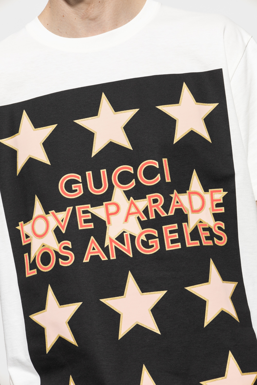 shirt with 'Gucci Love Parade' print violet Gucci - T